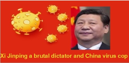 xi jinping a brutal dictator, china virus cop