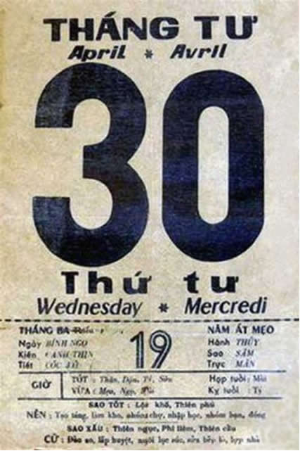 30 tháng 4 năm 1975