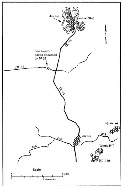 An lộc map, vietnam map