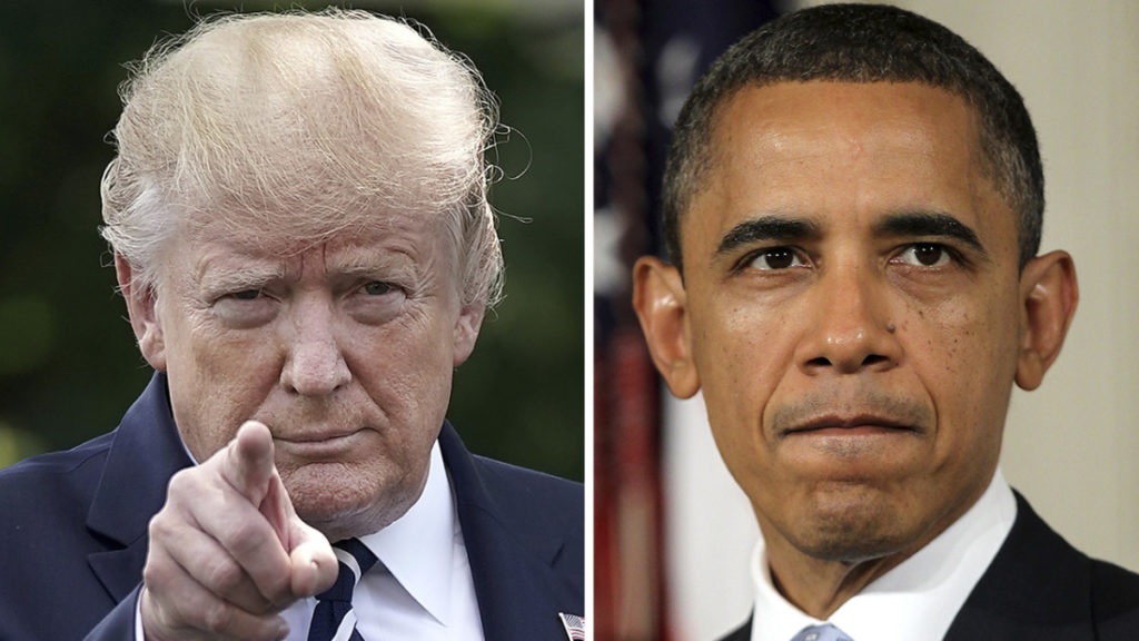 U.S. President Donald J. Trump, Barack Obama