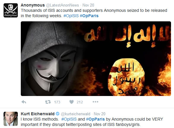 anonymous hacker vs is