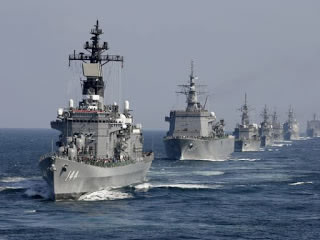 Chiến hạm Nhật Bản sẵn sàng đối đầu  Trung cộng