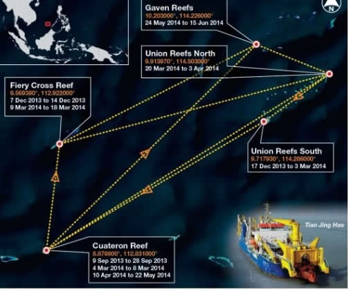 southeast asia sea, Subi, Én Đất, Vành Khăn, Châu Viên và Chữ Thập, paracel islands, spratly islands, hoàng sa, trường sa