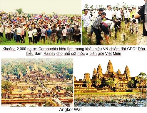 cambodge, cao miên, trung cộng, việt cộng năm 2015