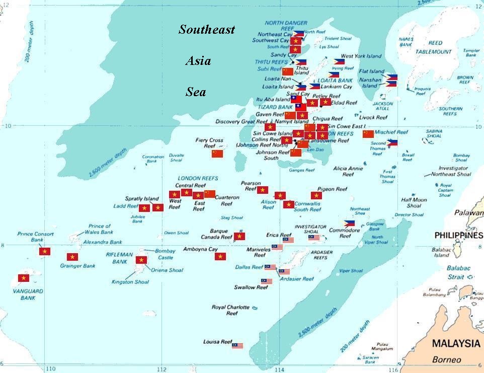 southeast asia sea belong to the républic of Vietnam, hoàng sa, trường sa