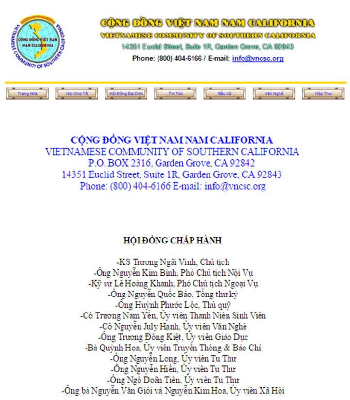 quốc hận 2015 nam california