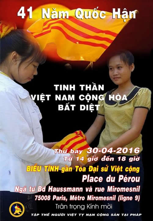 lich su viet nam, lịch sử việt nam, quốc hận 41 năm 30-04-2016