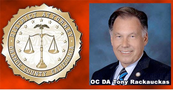 Tony Rackauckas orange county district attorney, Chánh Biện Lý Quận Cam