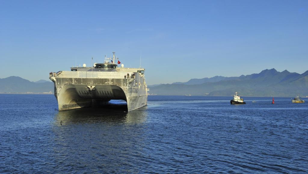 usns milinocket us navy in da nang, south vietnam