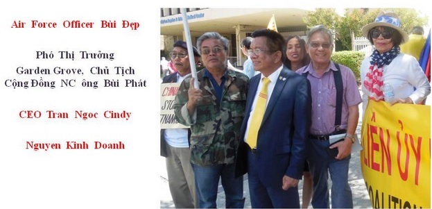 Bùi Đẹp, chủ tịch tập thể chiến sĩ Việt Nam Cộng Hòa lại đứng chung với Bùi Phát
