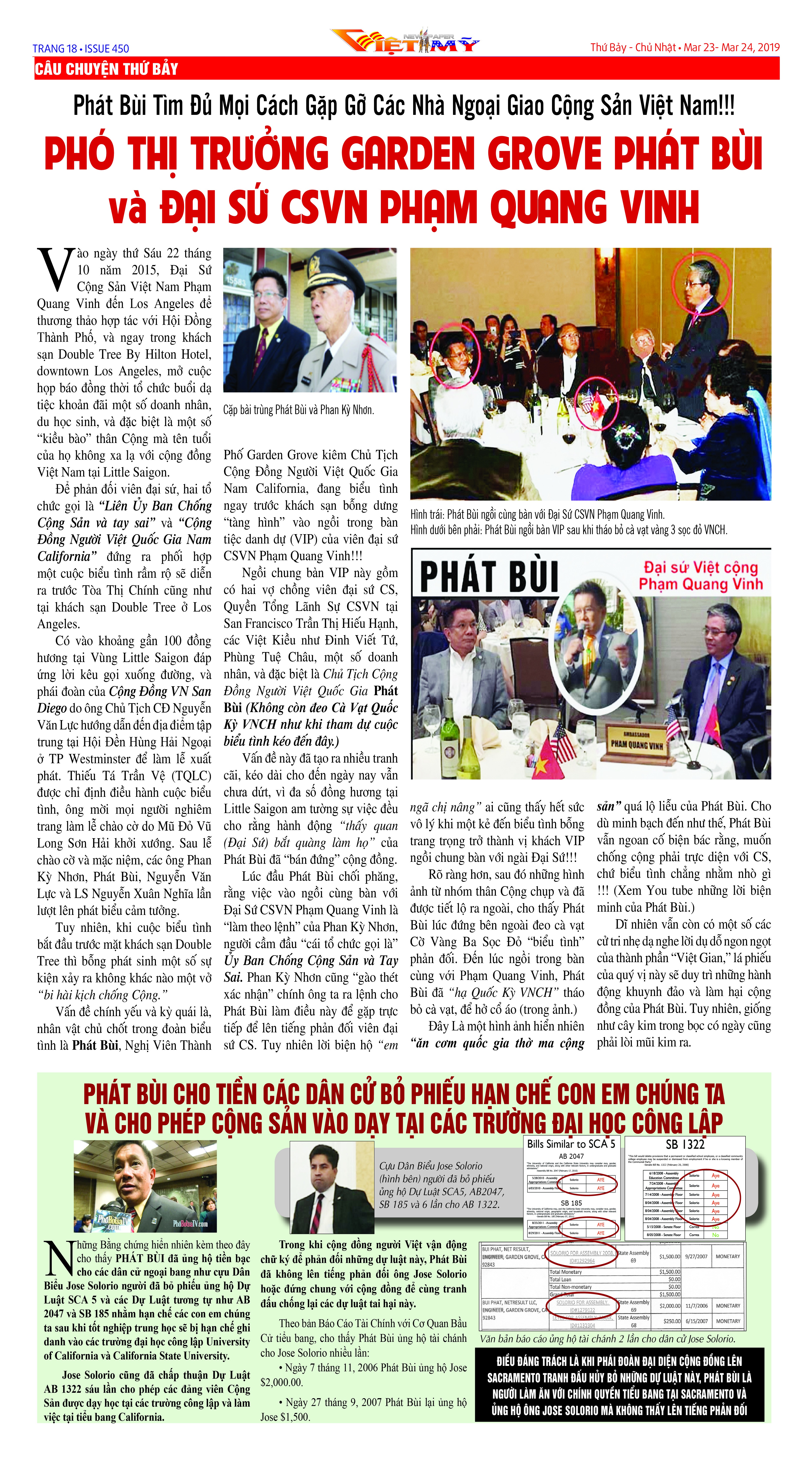 viet my magazine, bui phat, pham quang vinh, los angeles