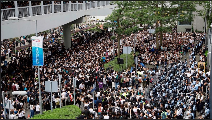 hong kong protect, protectors, demonstration, no china extradition