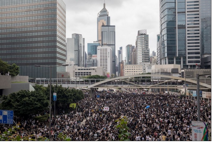 hong kong protect, protectors, demonstration, no china extradition