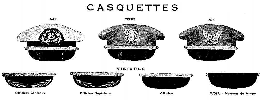 quân sử, quân sự Việt Nam, casquettes, huy hiệu quân đội quốc gia Việt Nam Cộng Hòa