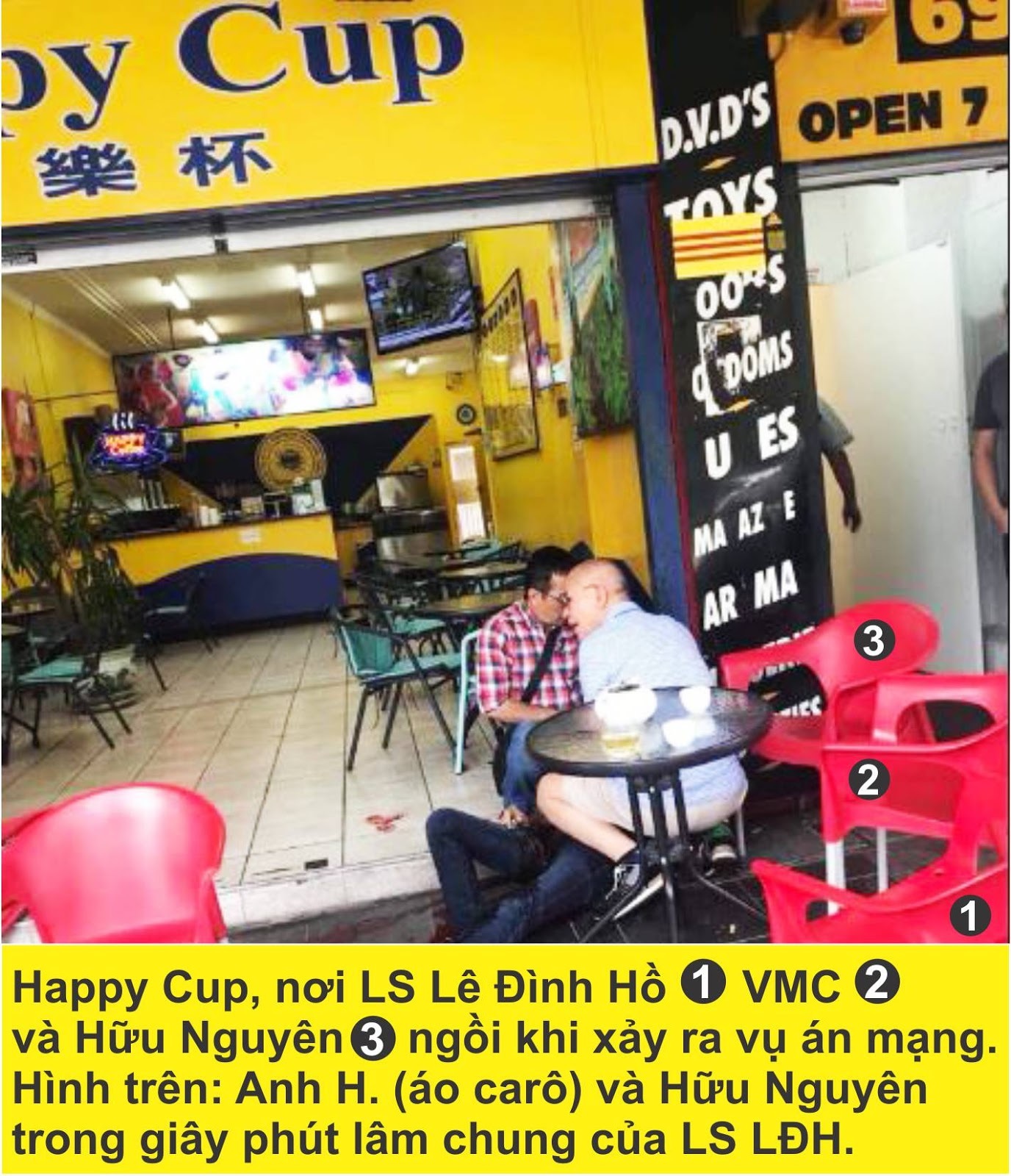 happy cup, tưởng niệm luật sư Lê Đình Hồ, lawyer le dinh ho australia, honoring lawyer le dinh ho