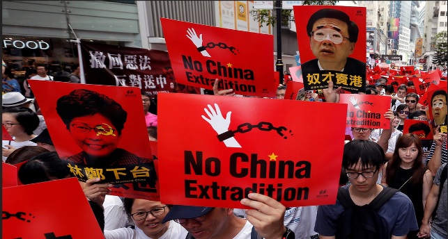 Hong Kong protect no china extradition