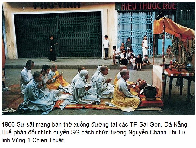 Phật giáo Việt Nam Thống Nhất biểu tình chống chính phủ Việt Nam Cộng Hòa, Thích Quảng Đức