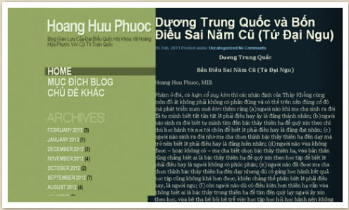 tứ đại ngu của dương trung quốc