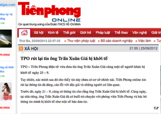 tiền phong online