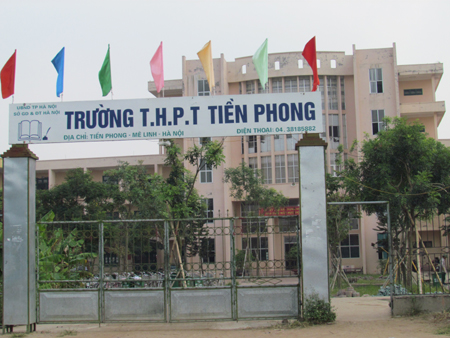 trường trugn học phổ thông tiền phong