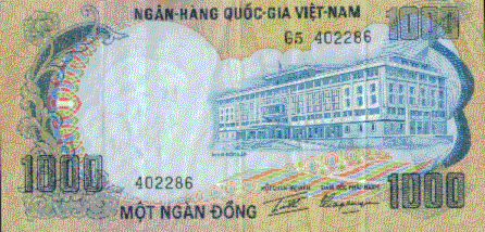 1000 đồng VNCH con voi