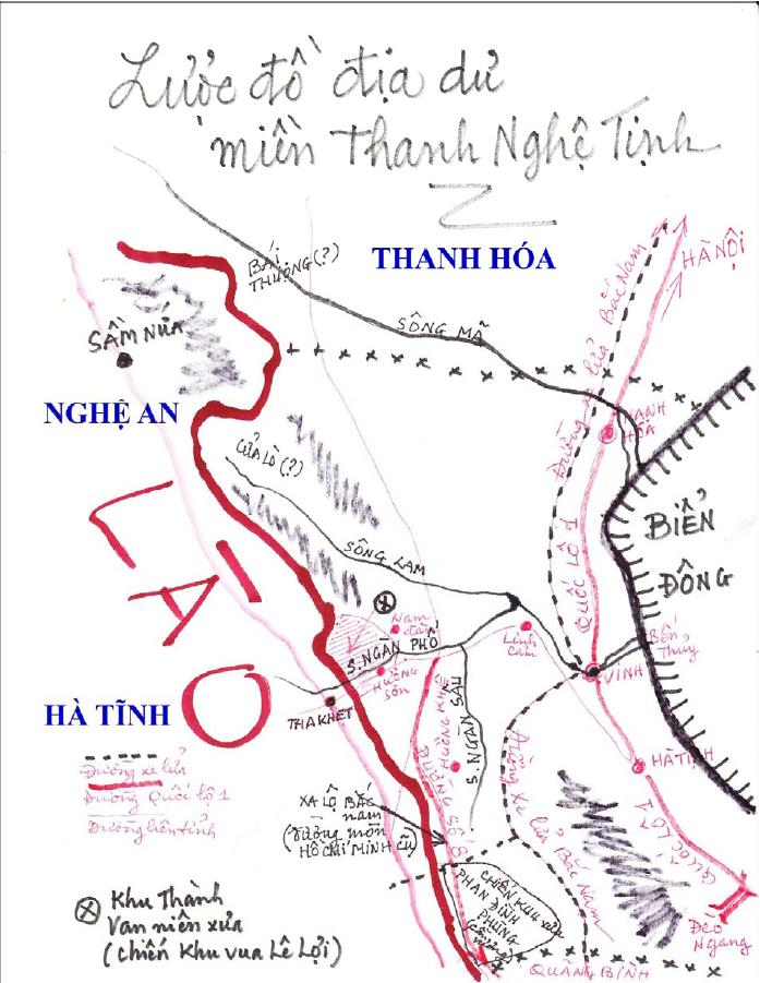 maps of thanh hóa, nghệ an, hà tĩnh