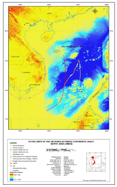 map of vietnam