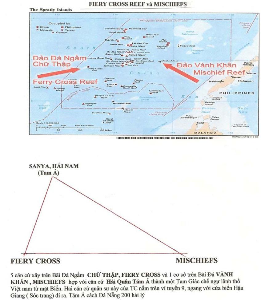 FIERY CROSS REEF, MISCHIEFS