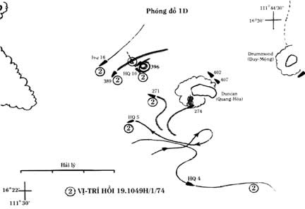 bản đồ quân sự hoàng sa việt nam 1974