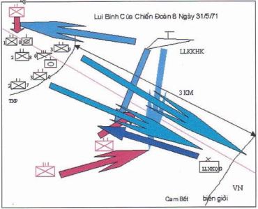 quan su viet nam, map of snoul