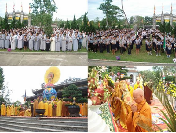 Lễ Phật Đản ở Huế PL 2634