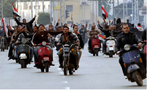 uprising in egypt
