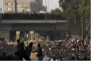 uprising in egypt