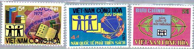 Năm quốc tế phát triển sách, tem sách việt nam, quốc tế