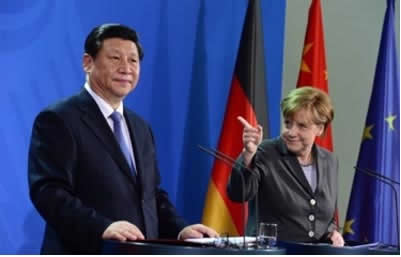 angela merkel, tập cận bình, china, deustchland