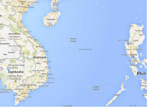 bản đồ biển đông, map of southeast asean see