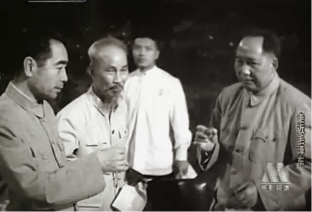 hồ chí minh, chu ân lai, mao trạch đông