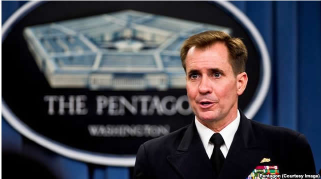 général john kirby, pentagon, usa