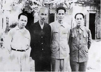 trường chinh, hồ chí minh, võ nguyên giáp, phạm văn đồng