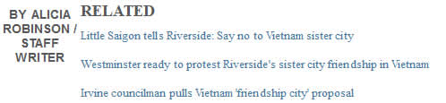 riverside, cần thơ, ngô kỷ, los angeles times, orange county register