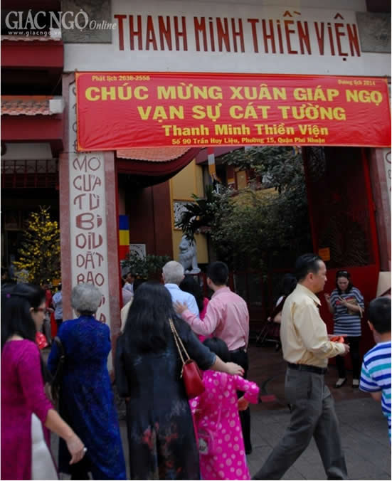 thanh minh thiền viện, thích quảng độ