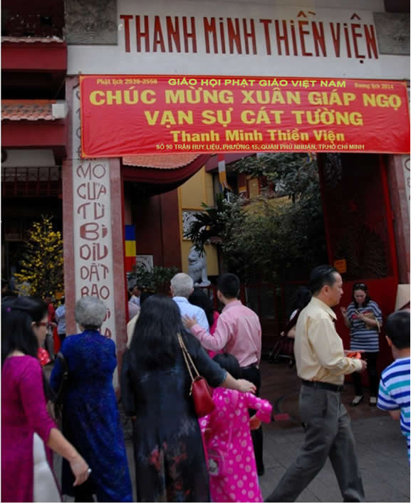 thanh minh thiền viện, thích quảng độ