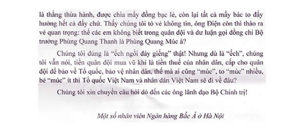 dân tố cáo đại tướng phùng quang thanh tham nhũng