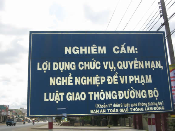 bảng cấm ở việt nam