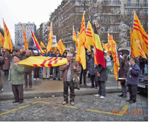 biểu tình ở âu châu ngày 05/03/2012