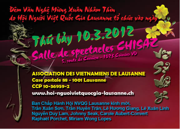 văn nghệ tết 2012