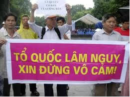 tổ quốc lâm nguy xin đừng vô cảm