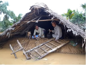 nạn nhân bảo lụt