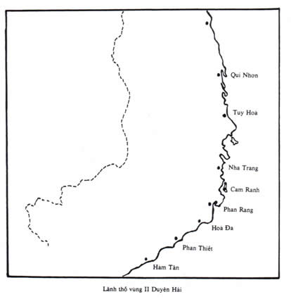 bản đồ quân sự việt nam vùng 2 duyên hải