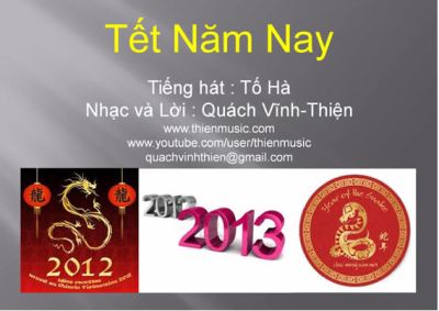 bài hát tết năm quý-tỵ 2013